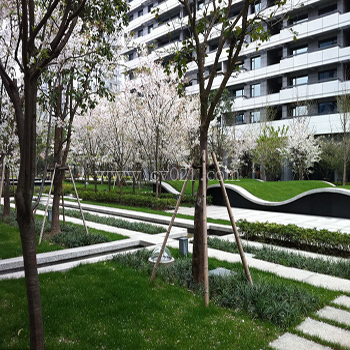 上海綠化景觀公司、上海庭院景觀工程、上海庭院景觀設計、上海小區綠化 .